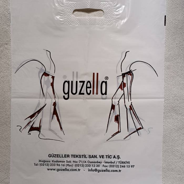 Özel Baskılı Saplı ve El Geçme Mağaza Poşeti