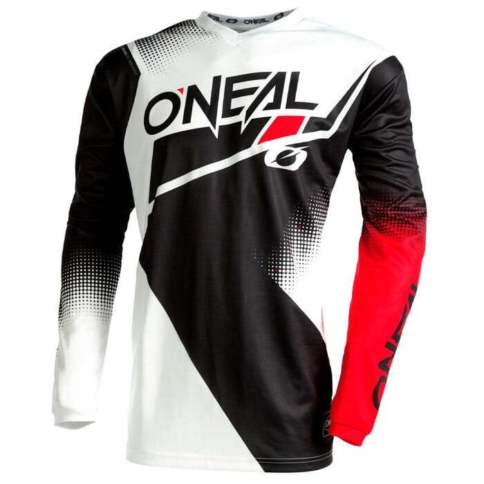 Jersey Element Racewear Youth, Negro/Blanco/Rojo