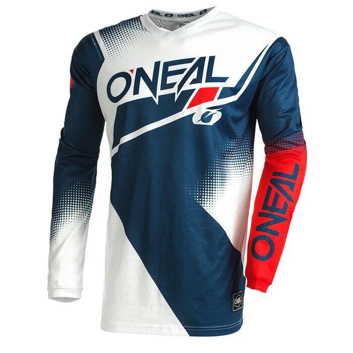 Jersey Element Racewear V.22, Azul/Blanco/Rojo