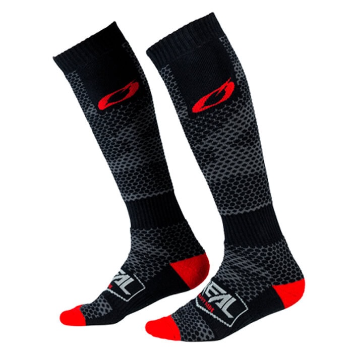 Medias Pro MX? Gris/Carb?n