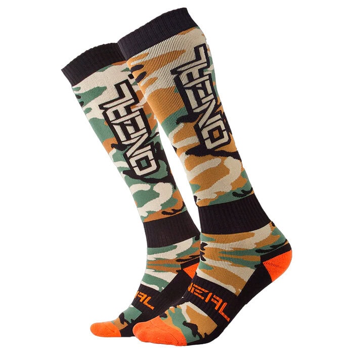Medias Pro MX / Camuflaje de Madera