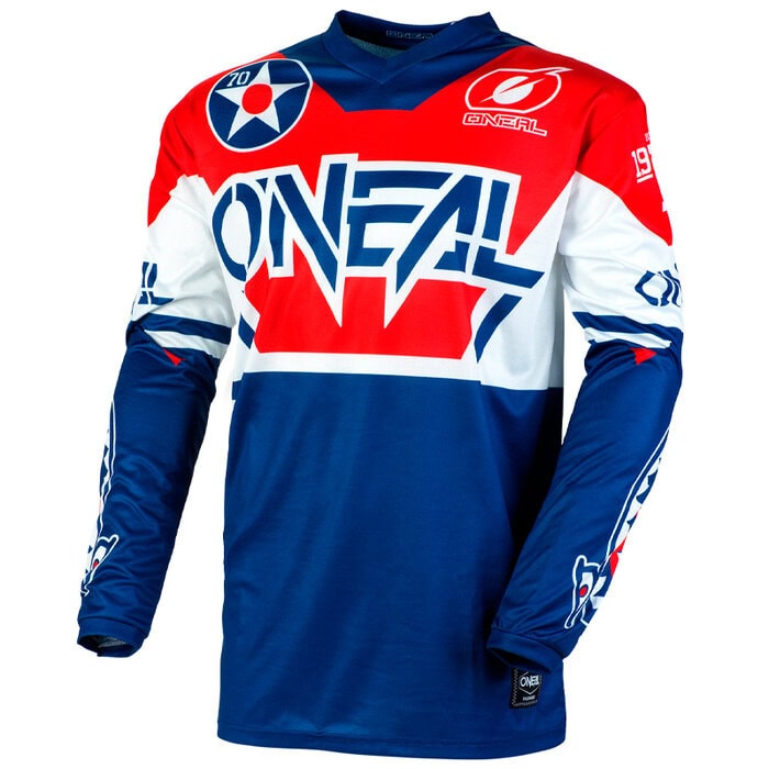 Jersey Element Warhawk Youth, Azul/Rojo