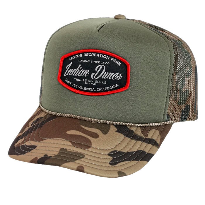 Gorra Trucker Indian Dunes Thrills, Camuflada