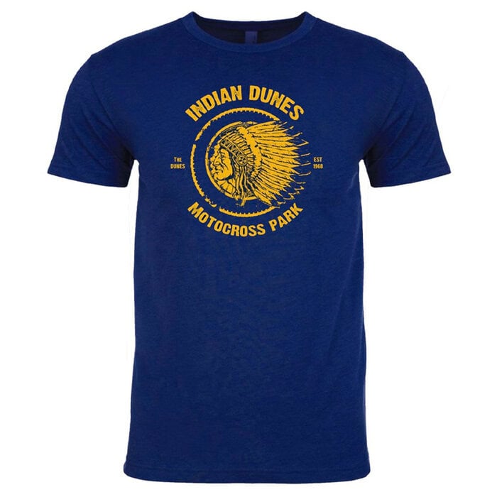 Camiseta Indian Dunes Chief, Azul Marino