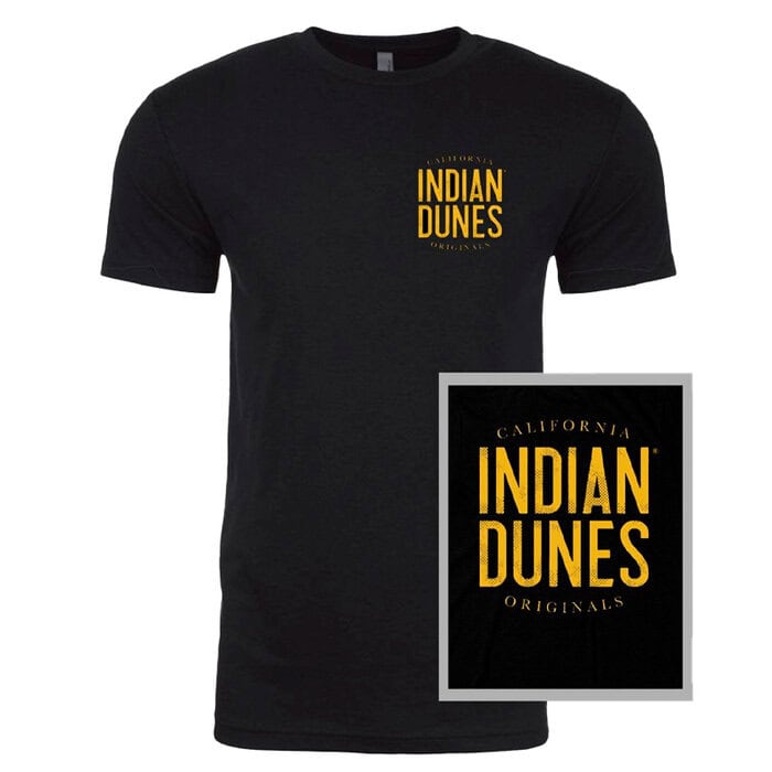 Camiseta Indian Dunes Brand, Negra