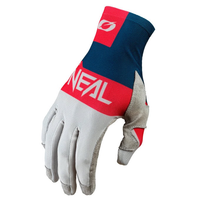Guantes Airwear Freez, Gris/Azul/Rojo