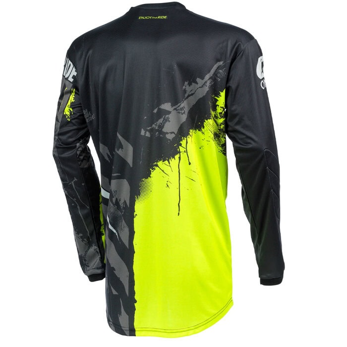 Jersey Element Ride, Negro/Neón - Imagen 2
