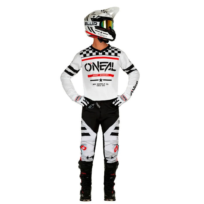 Jersey Element Squadron V.22, Negro/Blanco/Rojo - Imagen 3