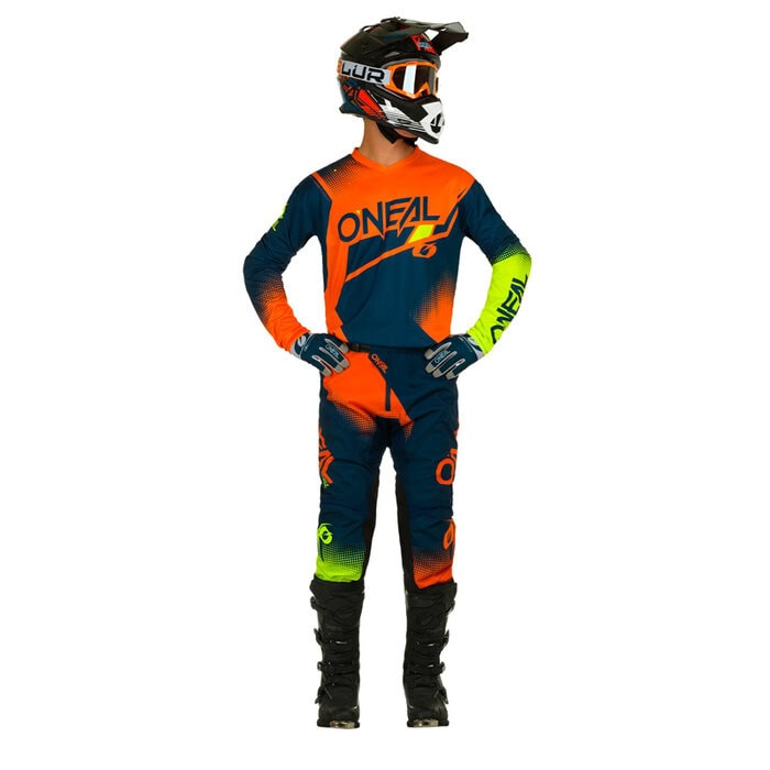Jersey Element Racewear V.22, Azul/Naranja - Imagen 3