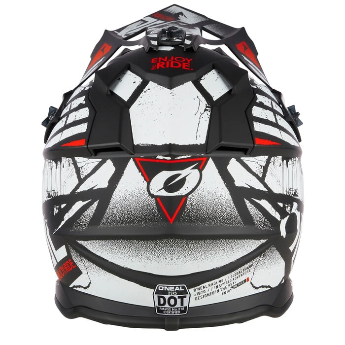 Casco 2SRS Youth Glitch V.23, Negro/Blanco - Imagen 3