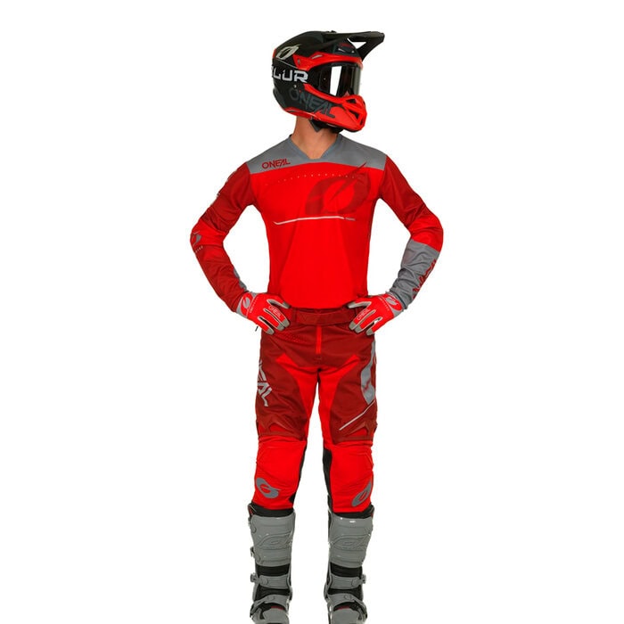 Jersey Hardwear Haze, Rojo/Gris - Imagen 3