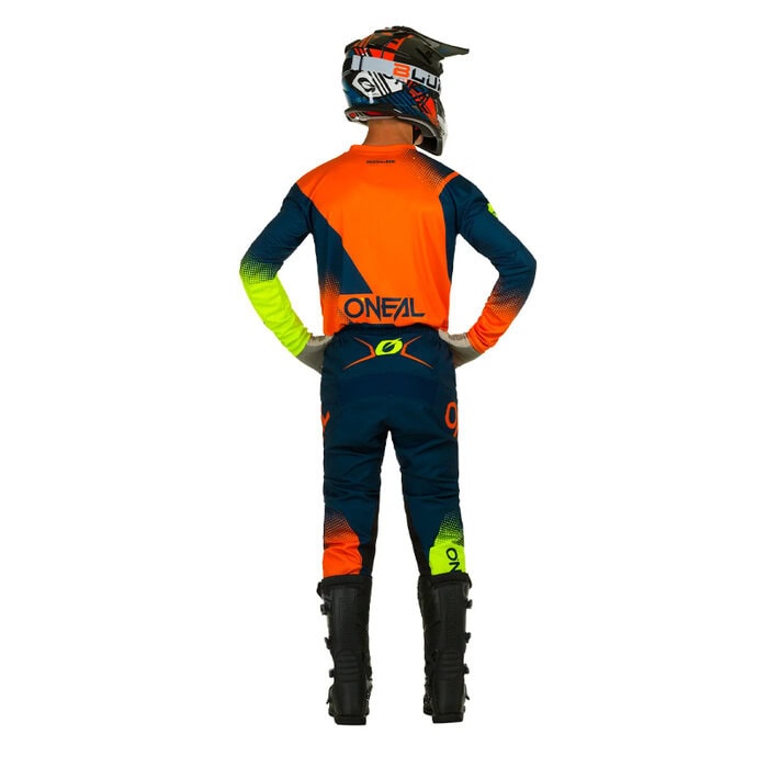 Jersey Element Racewear V.22, Azul/Naranja - Imagen 4
