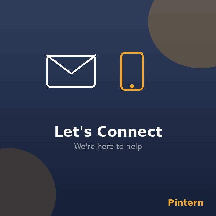 Contact Pintern — let's connect via phone or email