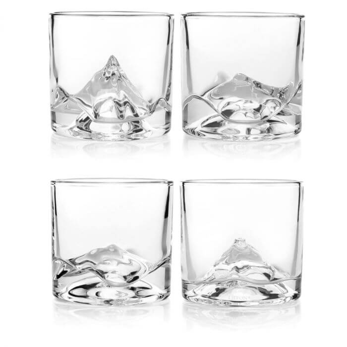 Liiton The Peaks Whiskey Glasses