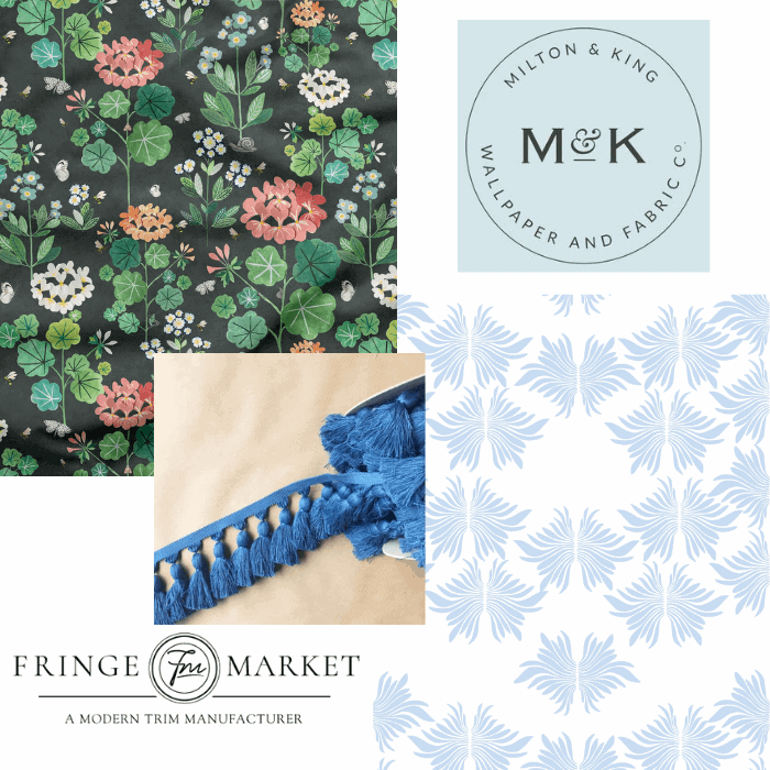 Fabric Wallpaper Trim Orc