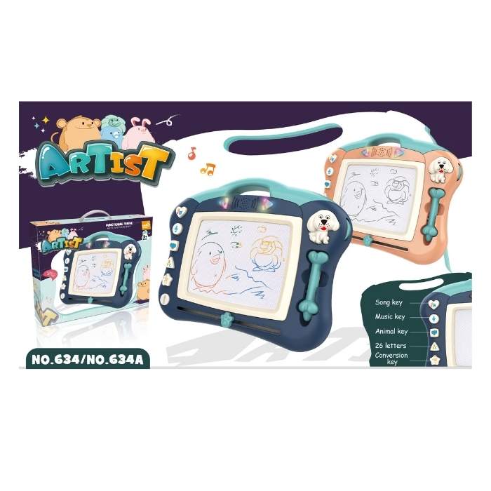 Kidd-Magnetic Board Light Sound Blue