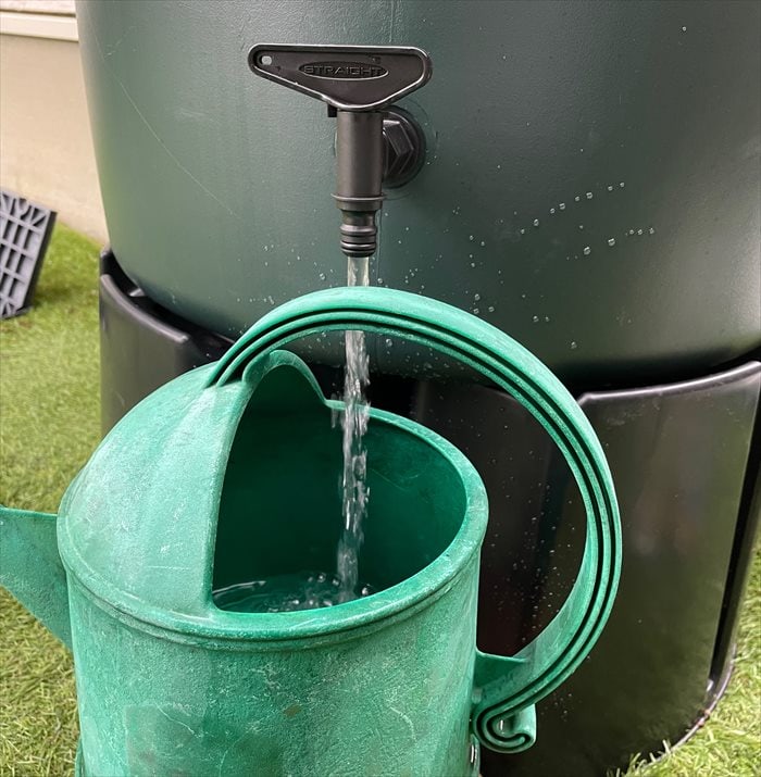 雨水タンクから取水