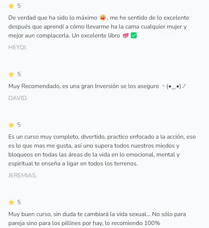 reseñas