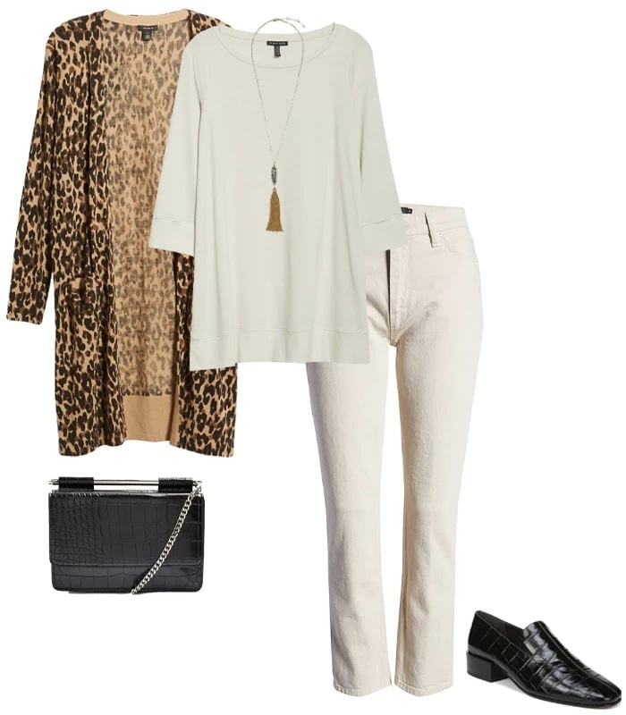 What to wear to a concert - a longline cardigan | 40plusstyle.com