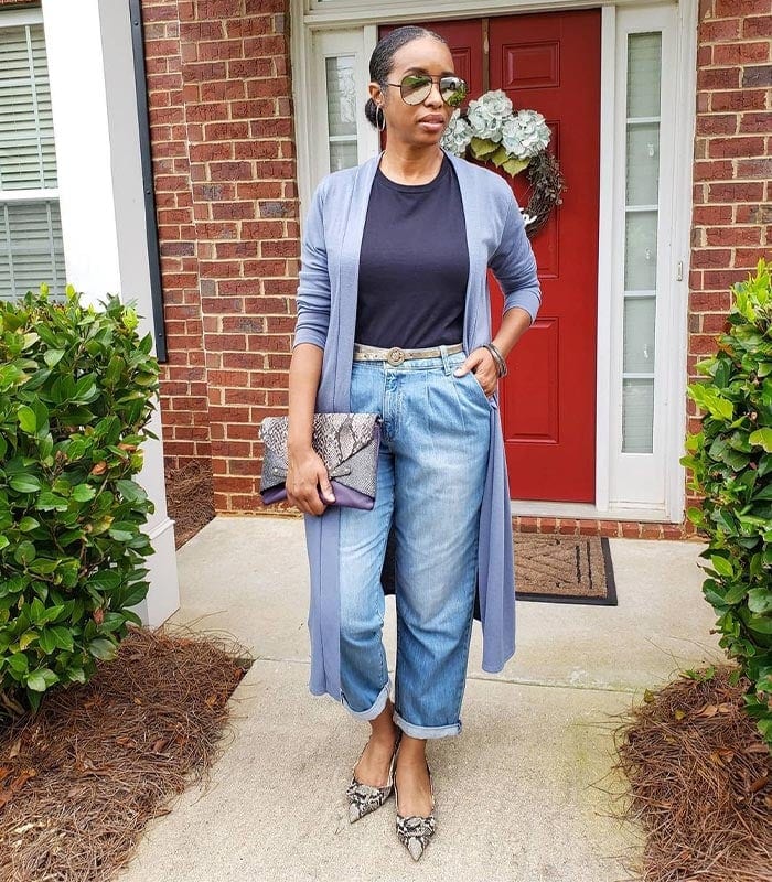 How to wear a cardigan without looking frumpy: 12 cardigan outfits for you to try | 40plusstyle.com