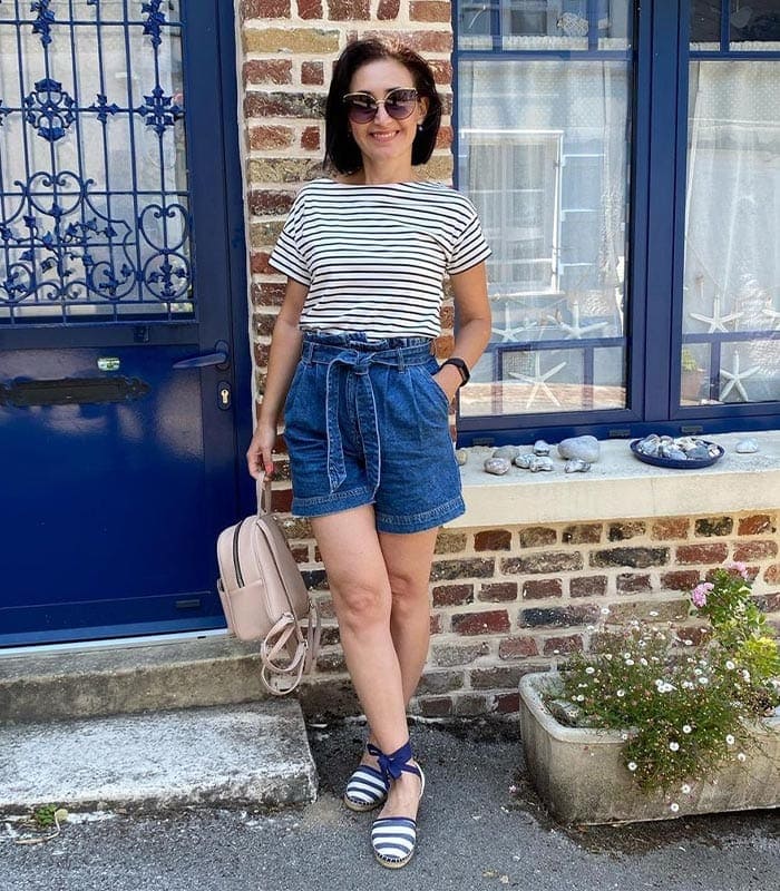 Best women's shorts - paperbag | 40plusstyle.com