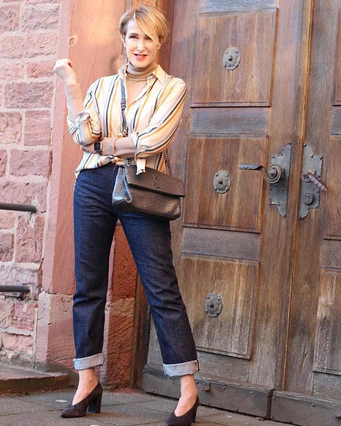 How to wear jeans to work and still look professional