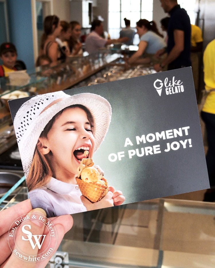 a moment of pure joy at G like Gelato on opening day in Wimbledon