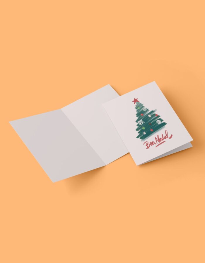 Targeta de felicitació "Bon Nadal"
