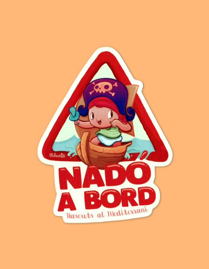 Adhesiu "Nadó a Bord"