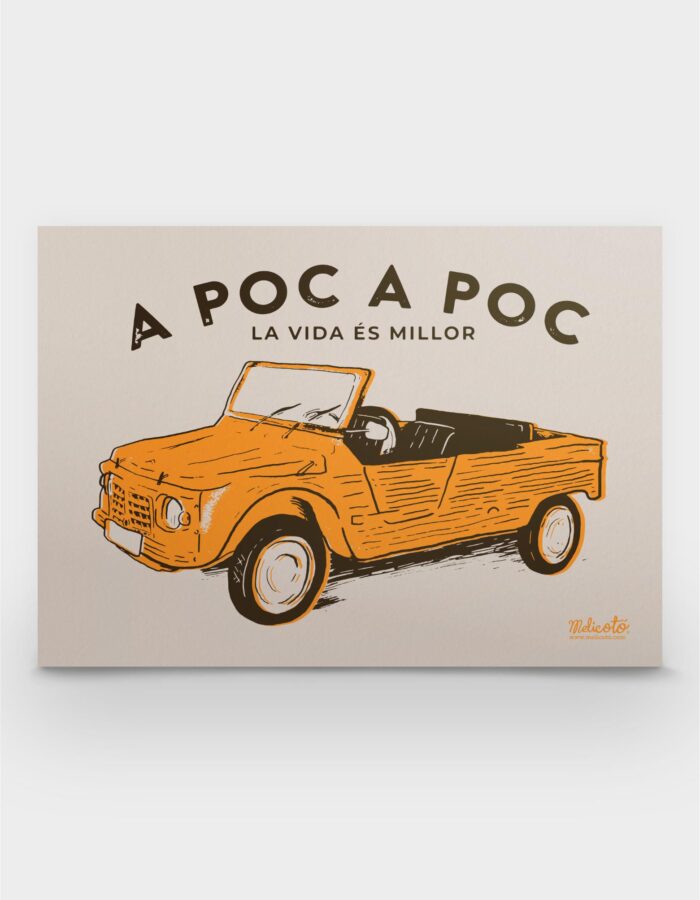 Làmina "A poc a poc"