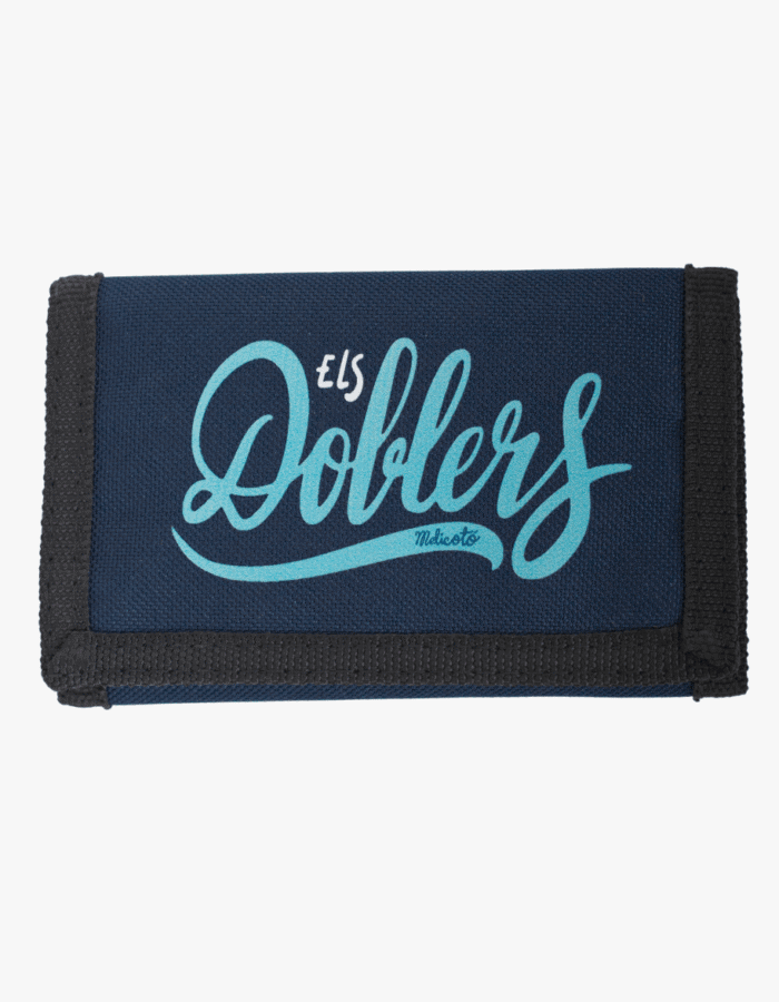 Cartera blava "Els doblers"