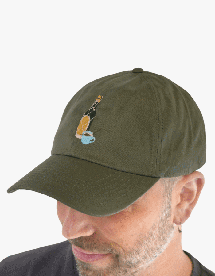 Gorra visera amb brodat "Rebentat"