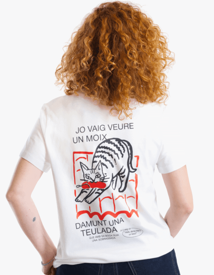 Camiseta "Jo vaig veure un moix..."