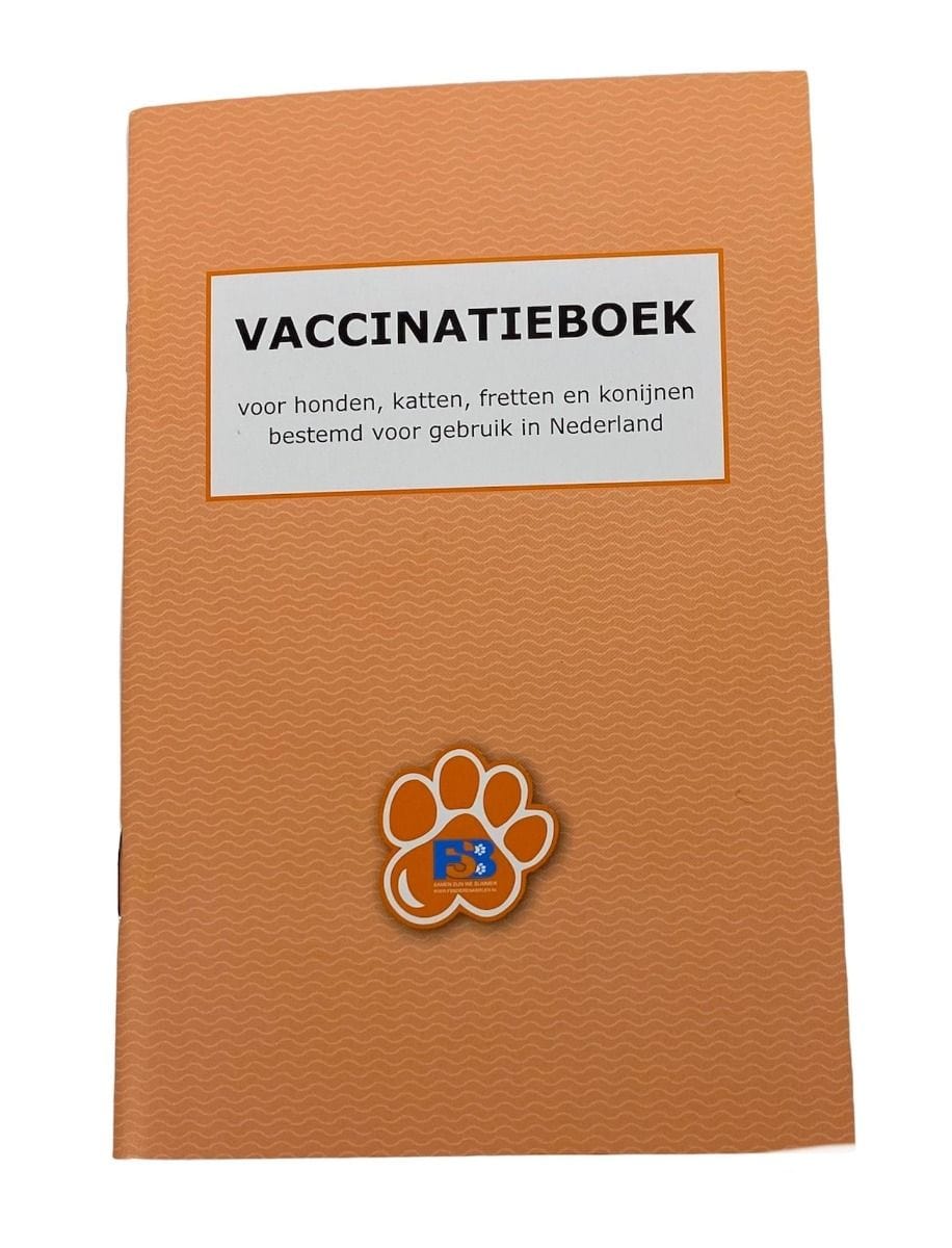 Vaccinatieboekje Nieuwe Stijl (bundel van 10 stuks incl. plastic hoesje)