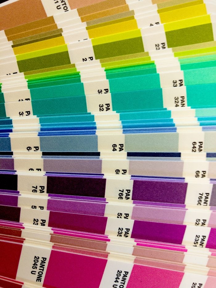 Pantone serigraphie
