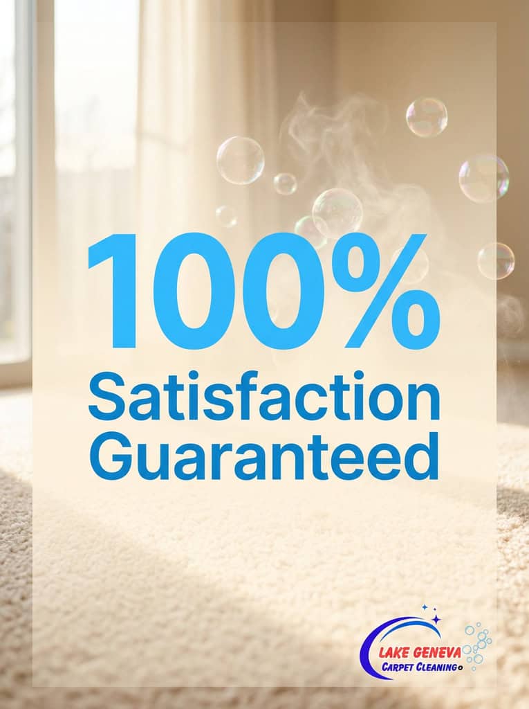 Lake Geneva carpet cleaning for spotless, fresh carpets by top local experts. Satisfaction guarantee.