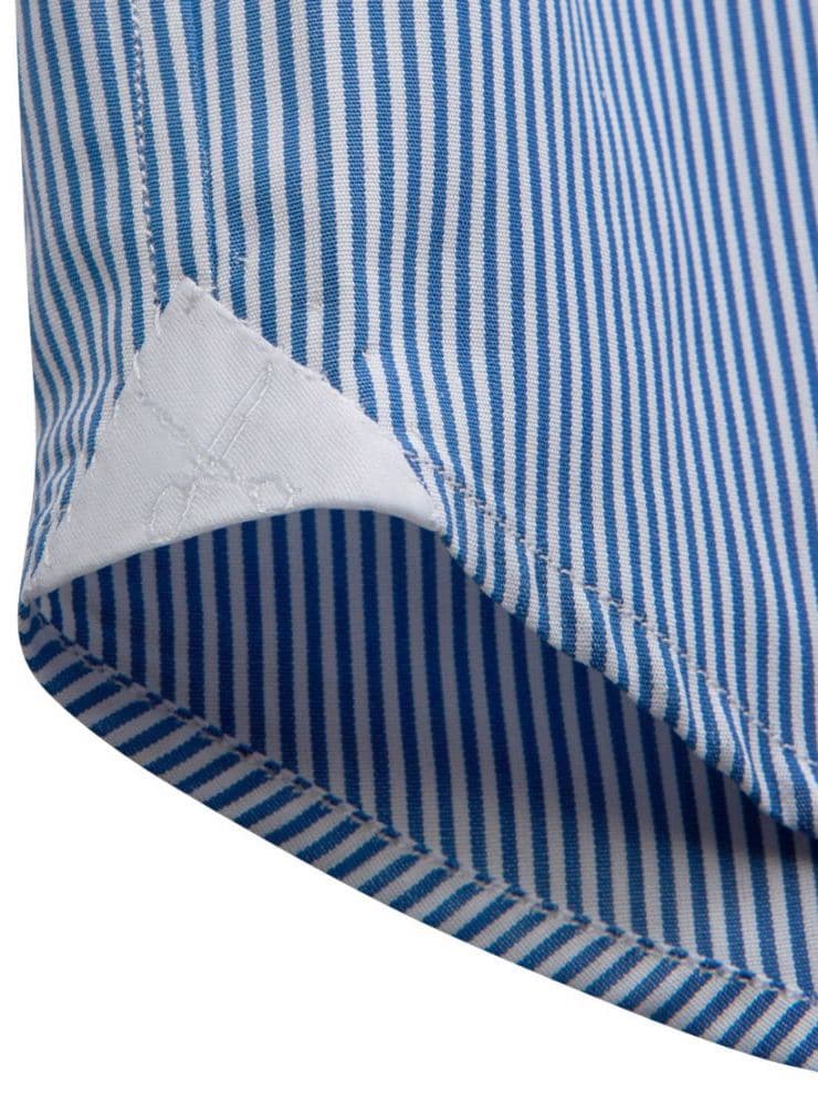 TURATI blue mini striped  shirt - Image 3