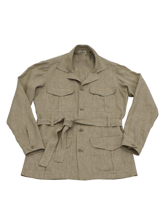 ASCARI Linen Radici Patrimonio 1970 Safari Jacket