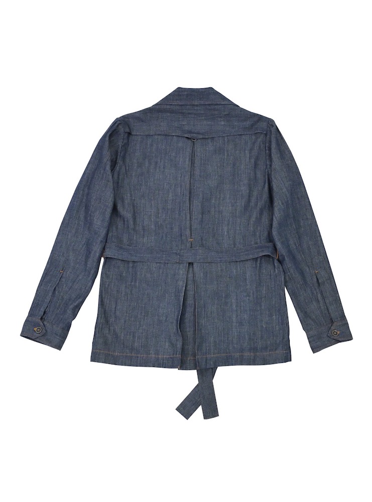 GALLOPANE Denim Radici Patrimonio 1970 Safari Jacket - Image 2