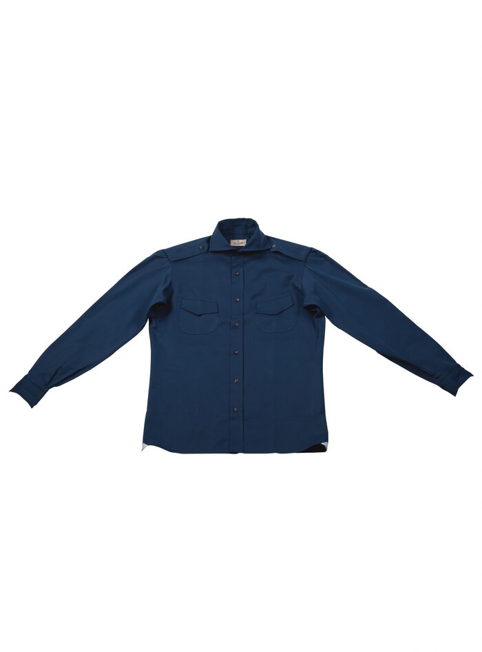 ELLIS ISLAND radici patrimonio1970 navy gabardine - Image 4