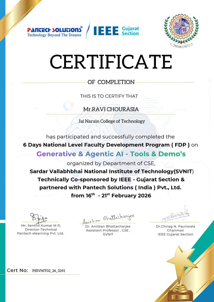 Ravi Chourasia IEEE