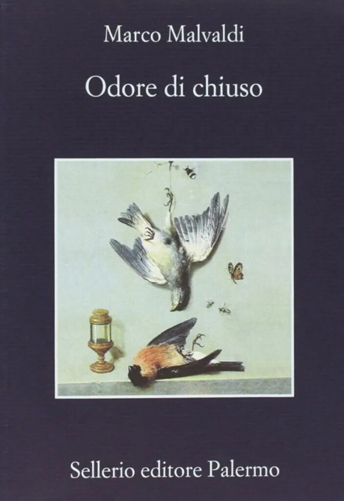 Copertina del giallo storico Odore di chiuso di Marco Malvaldi