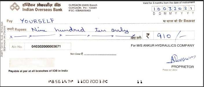 Cheque Filling Process: All Banks, Self, Other, or RTGS 2026