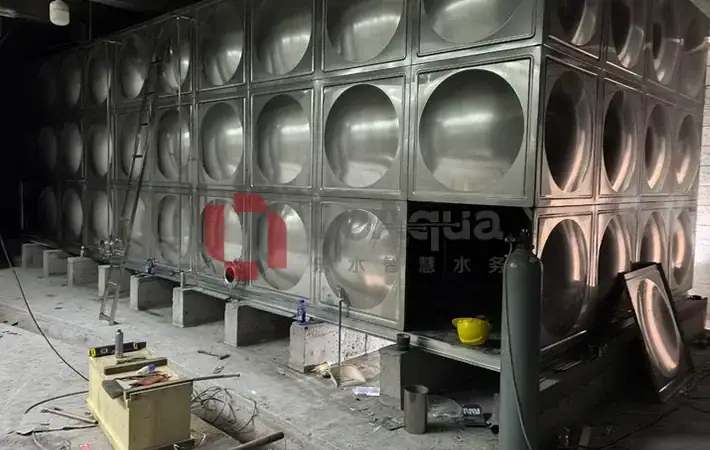 Welded Stainless Steel Water Tanks for Industrial Water Storage