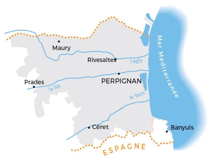 Topografía Rosellón