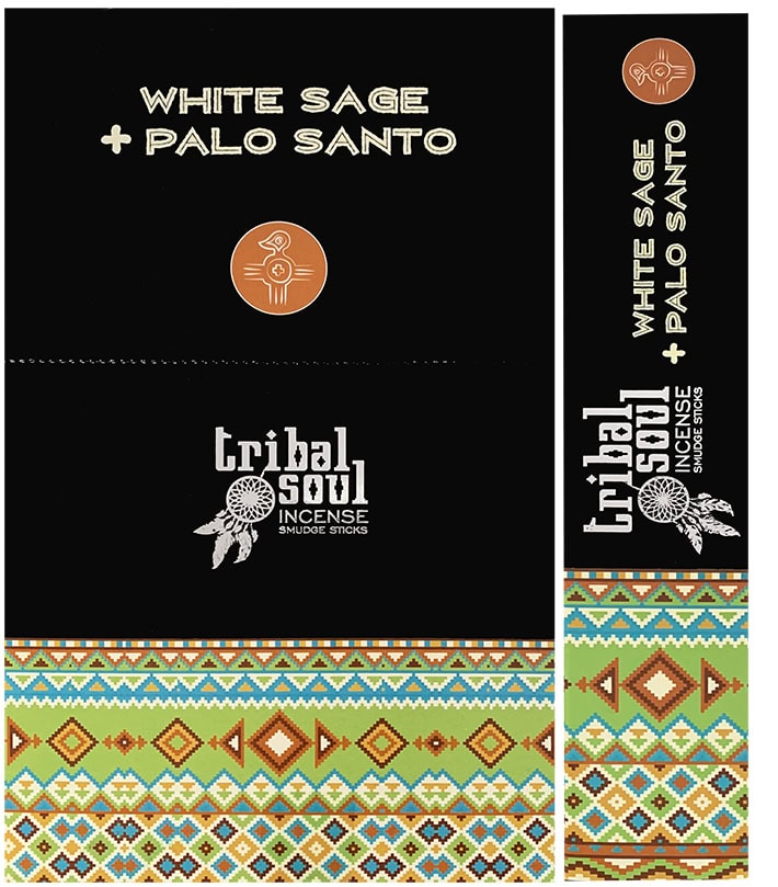 Encens Tribal Soul Sauge Blanche et Palo Santo 15g