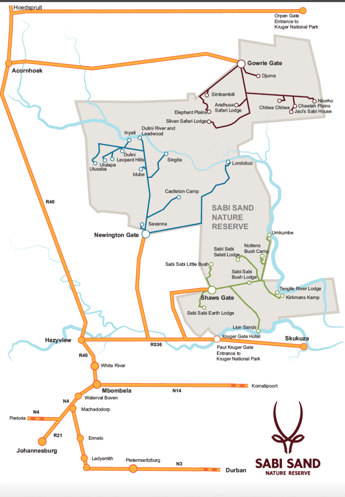 sabisands map