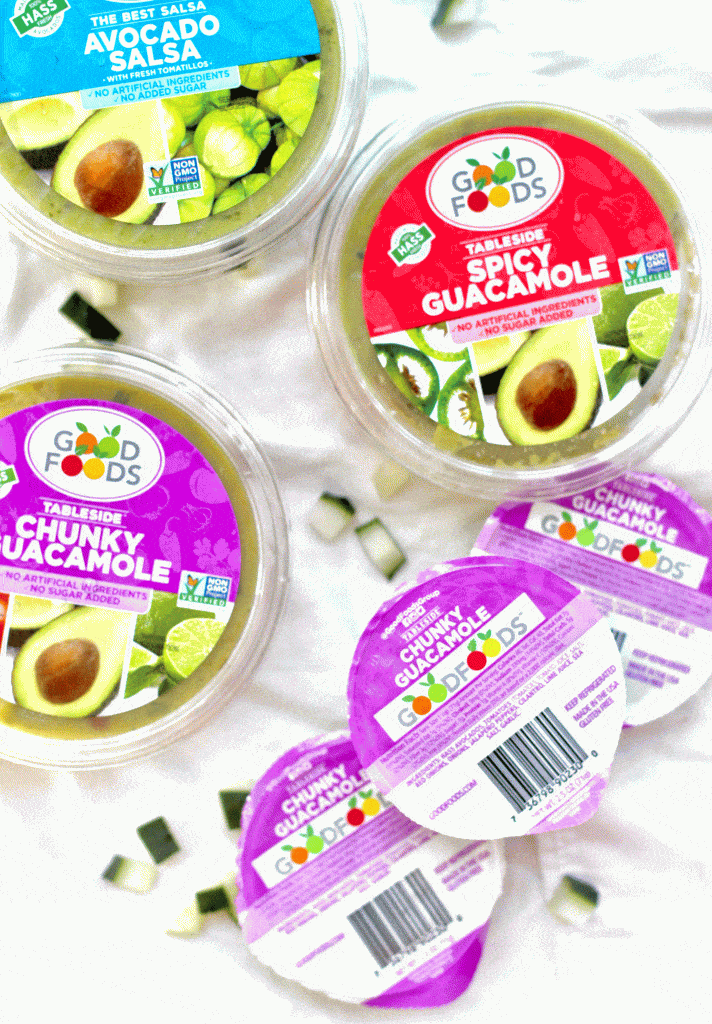 Good foods guacamole healthy snack idea