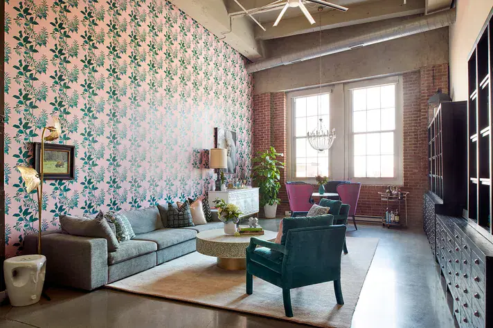 14 14 living room accent wall ideas 21 Living Room Accent Wall Ideas To Enhance Your Space 14