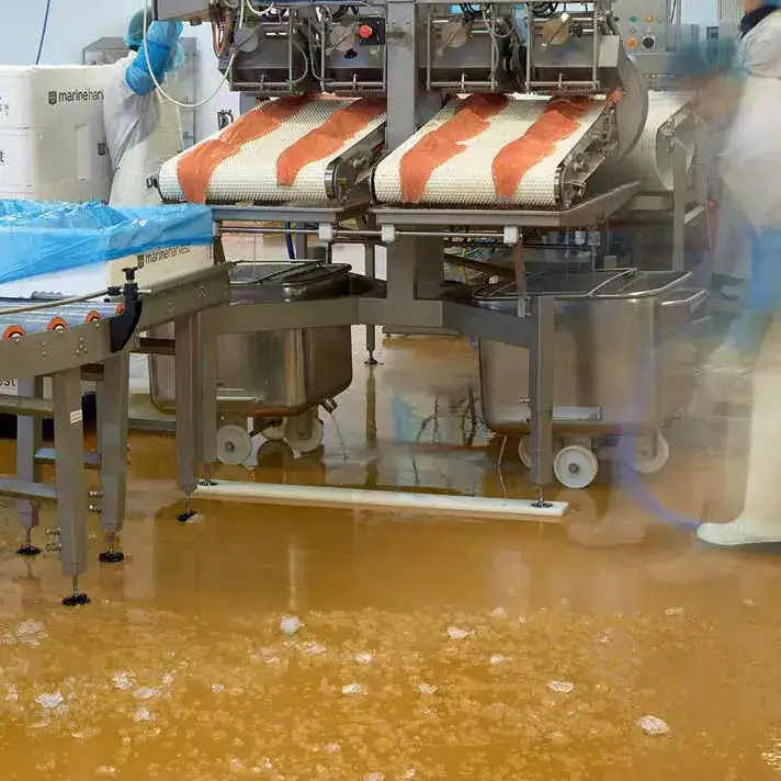 Pavimento Sika Ucrete resistente fino a 130°C per aree di trasformazione alimentare